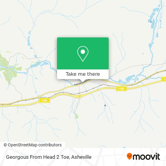 How To Get To Georgous From Head 2 Toe In Swannanoa By Bus Moovit