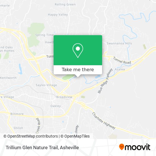 Trillium Glen Nature Trail map