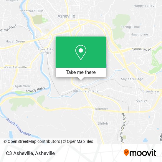 Mapa de C3 Asheville