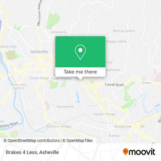 Brakes 4 Less map