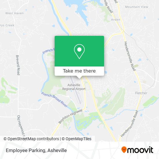 Employee Parking map