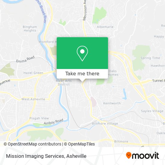 Mapa de Mission Imaging Services