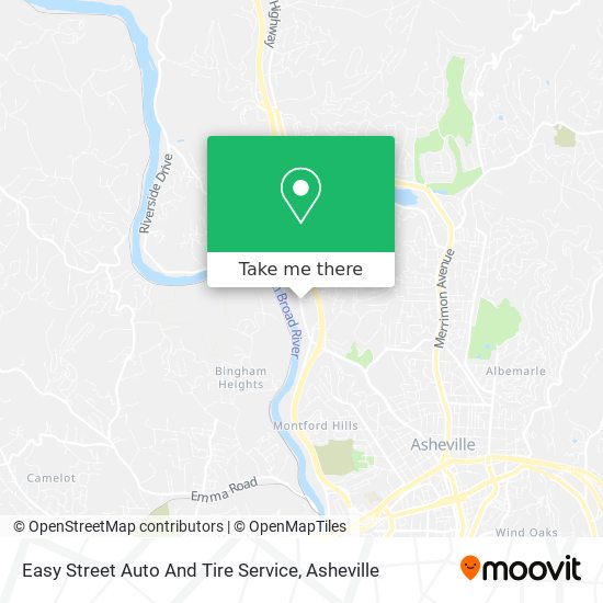 Mapa de Easy Street Auto And Tire Service