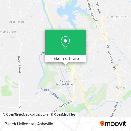 Mapa de Beach Helicopter