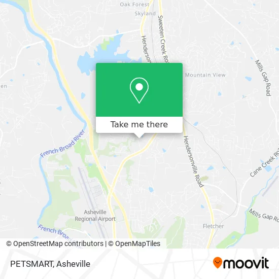 PETSMART map