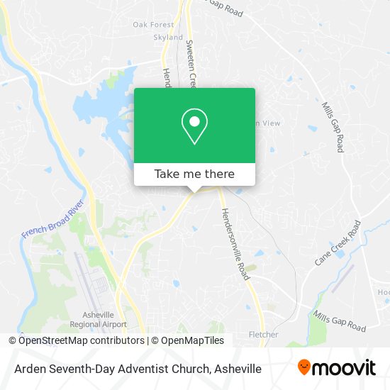 Arden Seventh-Day Adventist Church map