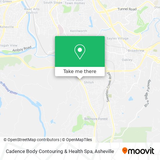 Cadence Body Contouring & Health Spa map