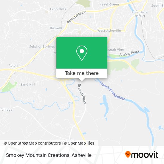 Mapa de Smokey Mountain Creations