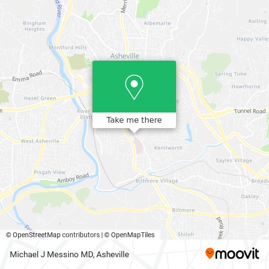 Michael J Messino MD map