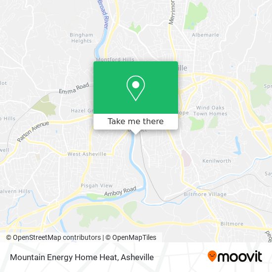 Mountain Energy Home Heat map
