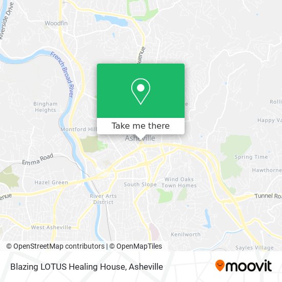 Blazing LOTUS Healing House map