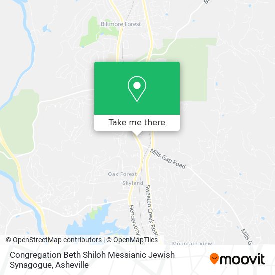 Mapa de Congregation Beth Shiloh Messianic Jewish Synagogue