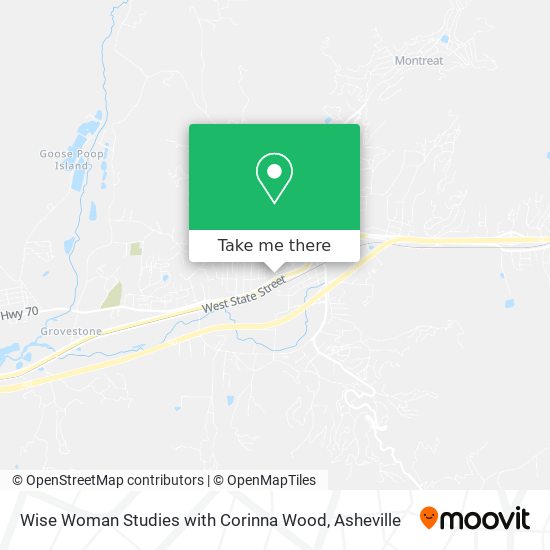 Wise Woman Studies with Corinna Wood map