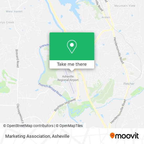 Marketing Association map