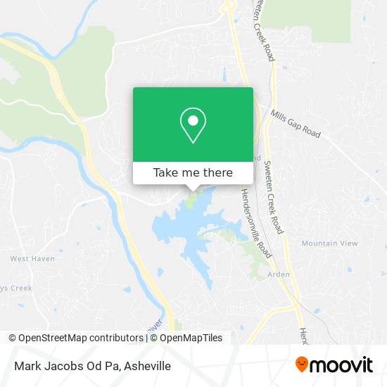 Mark Jacobs Od Pa map