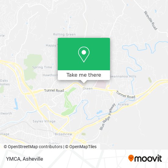 YMCA map