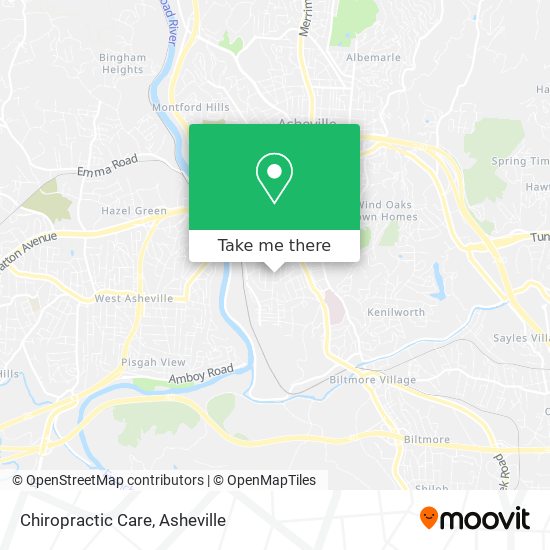 Chiropractic Care map