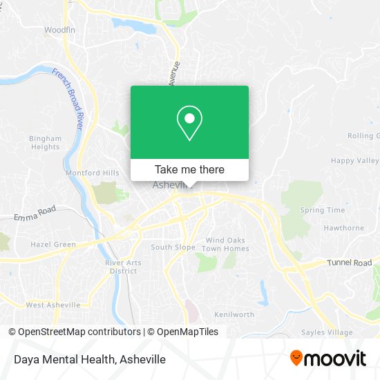 Daya Mental Health map