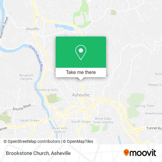 Mapa de Brookstone Church