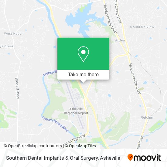 Southern Dental Implants & Oral Surgery map