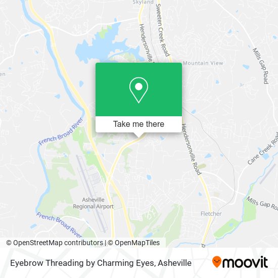 Mapa de Eyebrow Threading by Charming Eyes