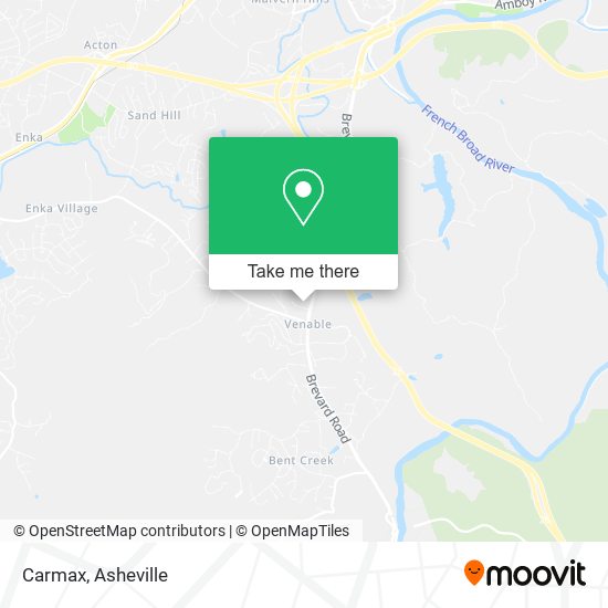 Mapa de Carmax