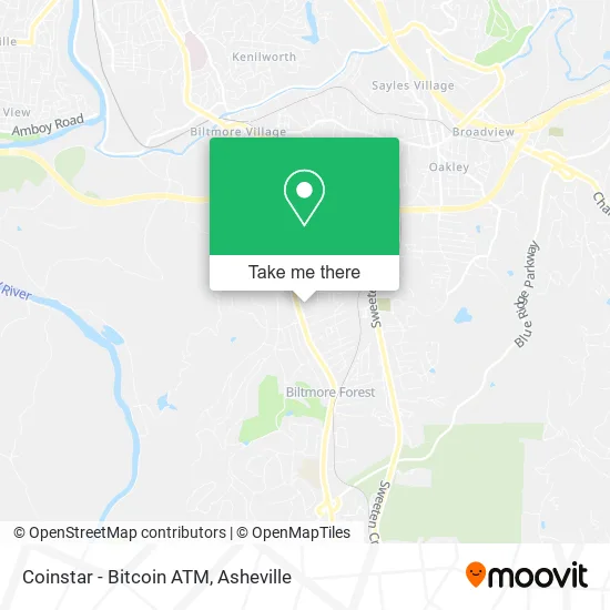 Coinstar - Bitcoin ATM map