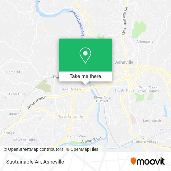Mapa de Sustainable Air