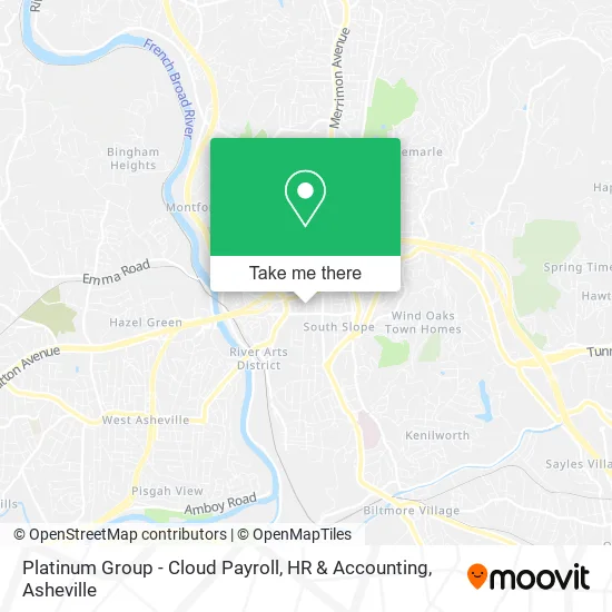 Platinum Group - Cloud Payroll, HR & Accounting map