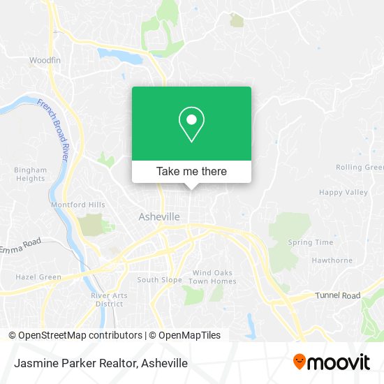 Mapa de Jasmine Parker Realtor