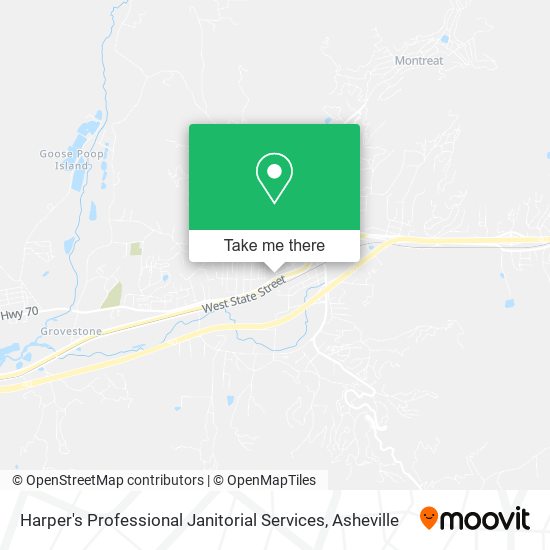 Harper's Professional Janitorial Services map