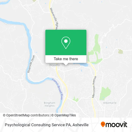 Psychological Consulting Service PA map