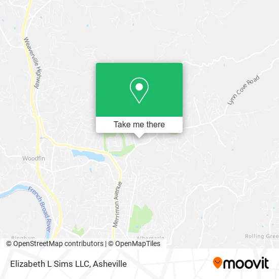 Elizabeth L Sims LLC map