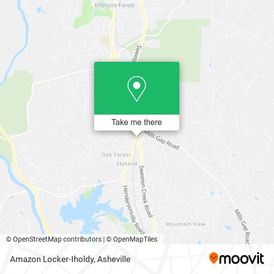 Amazon Locker-Iholdy map