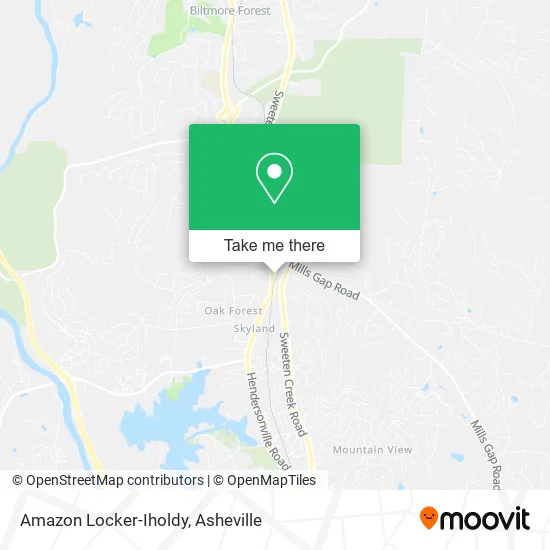 Amazon Locker-Iholdy map