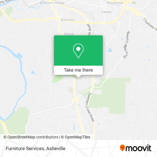 Furniture Services map