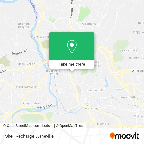 Shell Recharge map