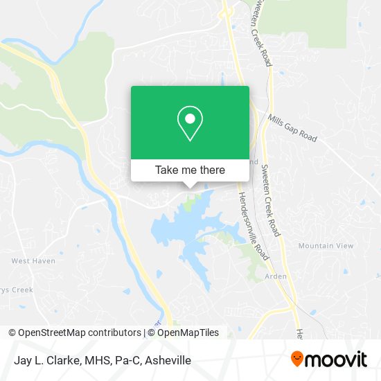 Mapa de Jay L. Clarke, MHS, Pa-C
