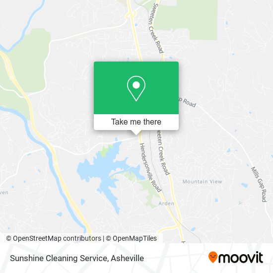 Mapa de Sunshine Cleaning Service