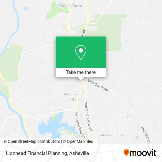 Lionhead Financial Planning map