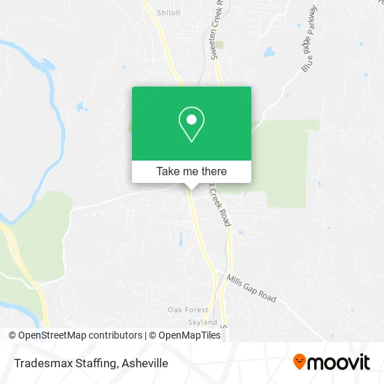 Tradesmax Staffing map