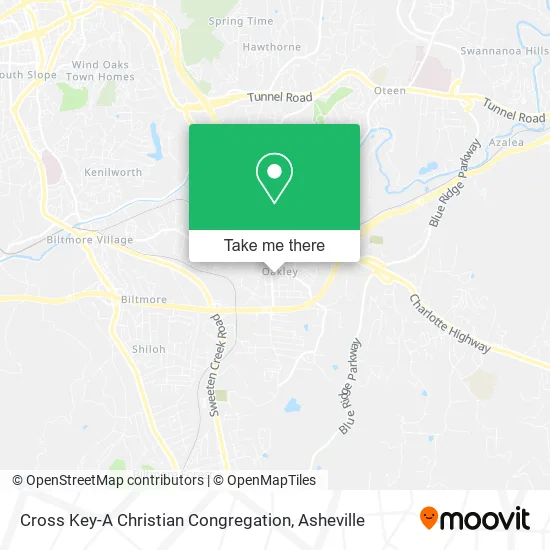 Cross Key-A Christian Congregation map