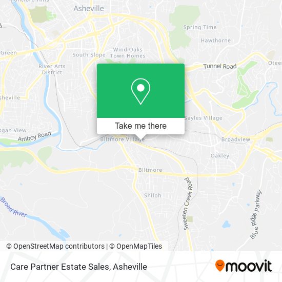 Mapa de Care Partner Estate Sales