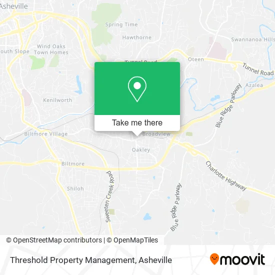 Threshold Property Management map