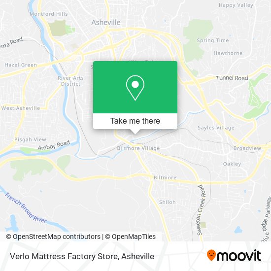 Mapa de Verlo Mattress Factory Store