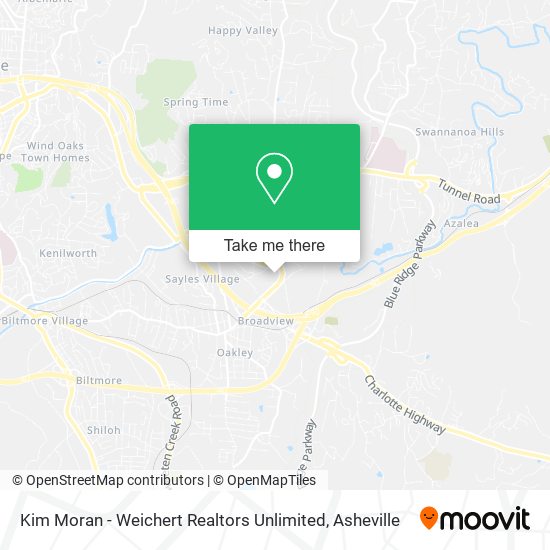 Kim Moran - Weichert Realtors Unlimited map