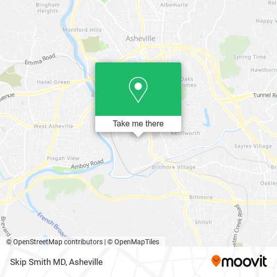 Skip Smith MD map