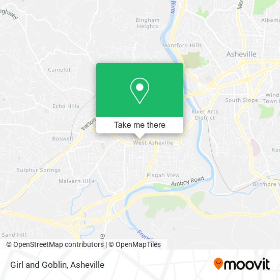 Mapa de Girl and Goblin