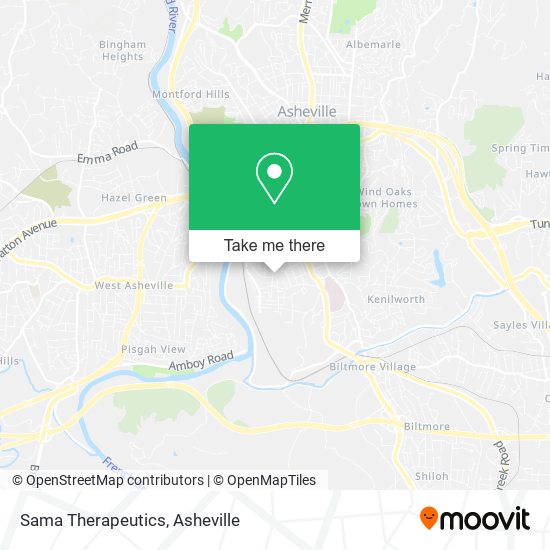 Sama Therapeutics map