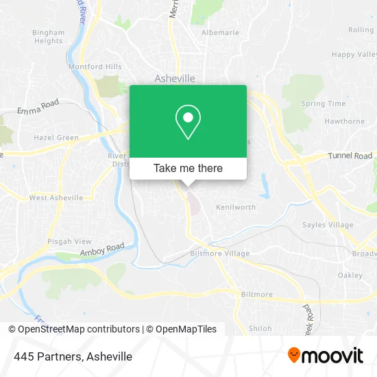 Mapa de 445 Partners